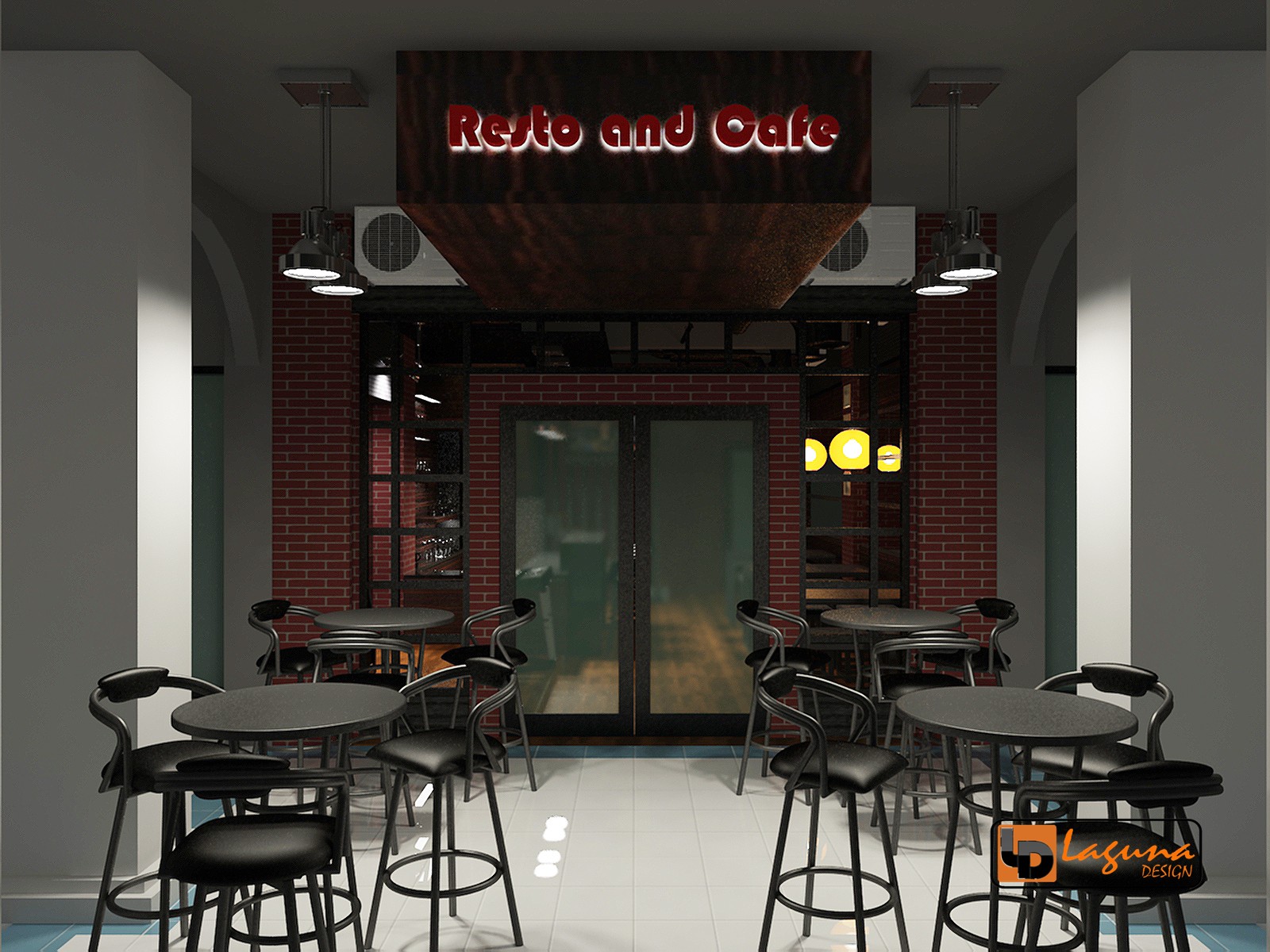 Interior Cafe Citra Grand